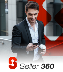 Aplicación movil para gestionar inventario, pedidos, ventas, geolicalización Seller360, aplicacion movil, app B2B, fuerza de venta en calle, app vendedores